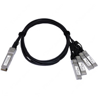 Brocade 40G-QSFP-4SFP-C1 Compatible 40G-DAC-CU QSFP+ to 4xSFP+ Active 5M (16.4ft) 26AWG Direct Attach Cables